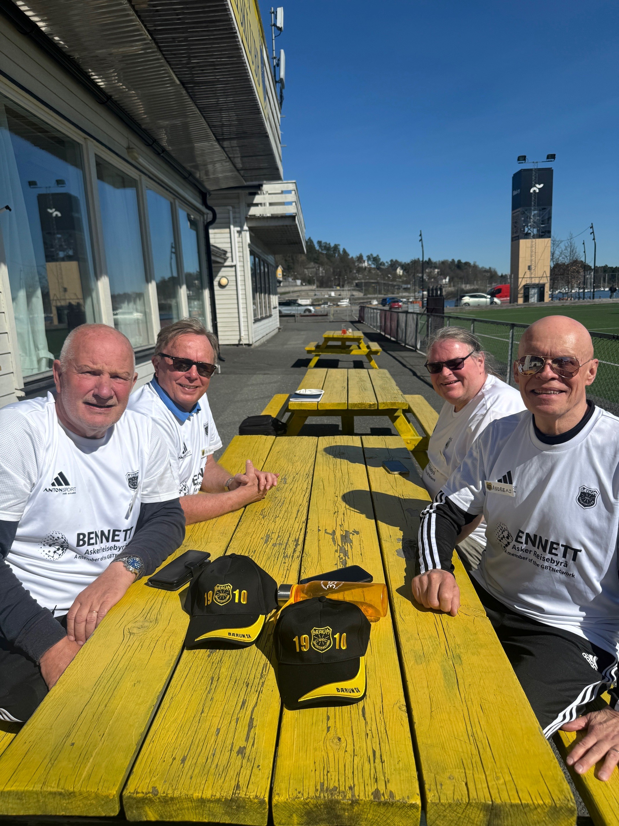 Fra venstre Ole Åker, Ole Bjørn Harang, Inge Johnsen og Andreas Tandberg