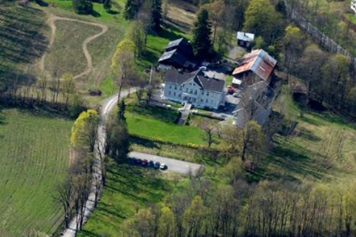 Bjørnegård - flyfoto