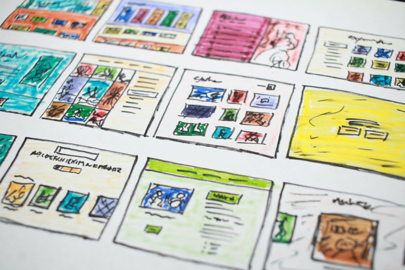 Tjenestedesign og tegning av hvordan det fungerer
