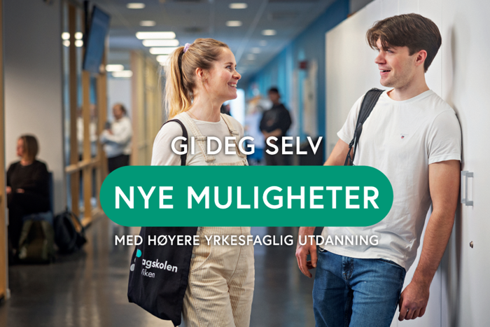 Illustrasjonsbilde infoside om Fagskolen Viken
