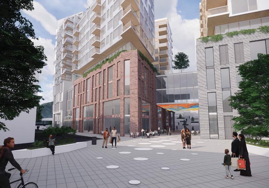 Sandvika sentrum øst