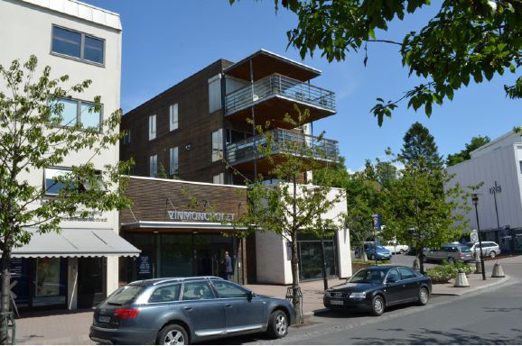 Bolig- og forretningsbygg på Bekkestua