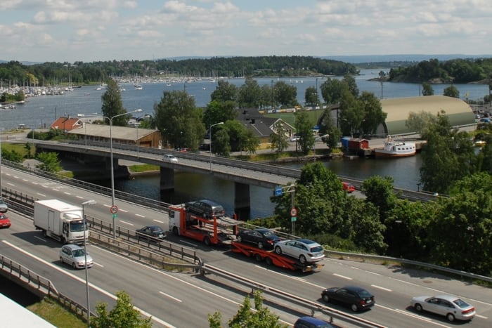 Illustrasjonsbilde E18